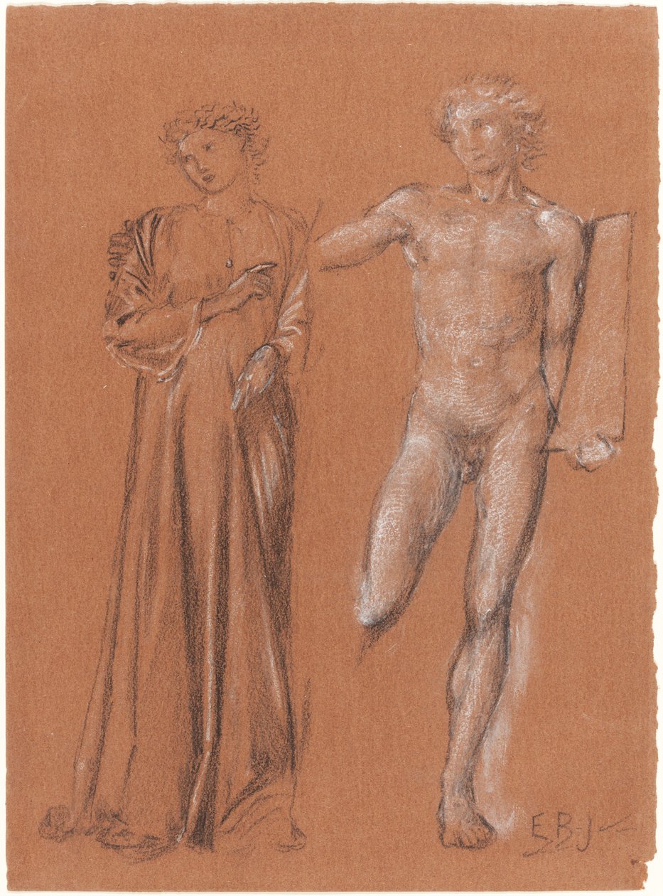 Orfeusz i Eurydyka autorstwa Sir Edward Coley Burne Jones