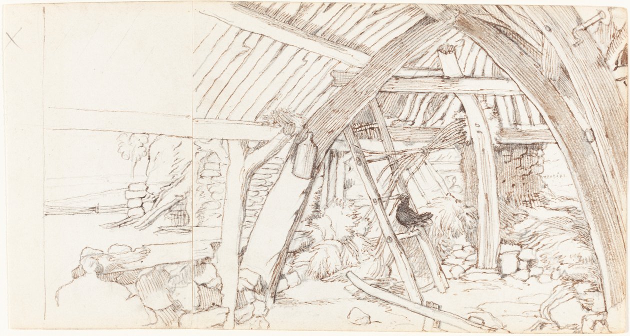 Stodoła autorstwa Sir Edwin Landseer