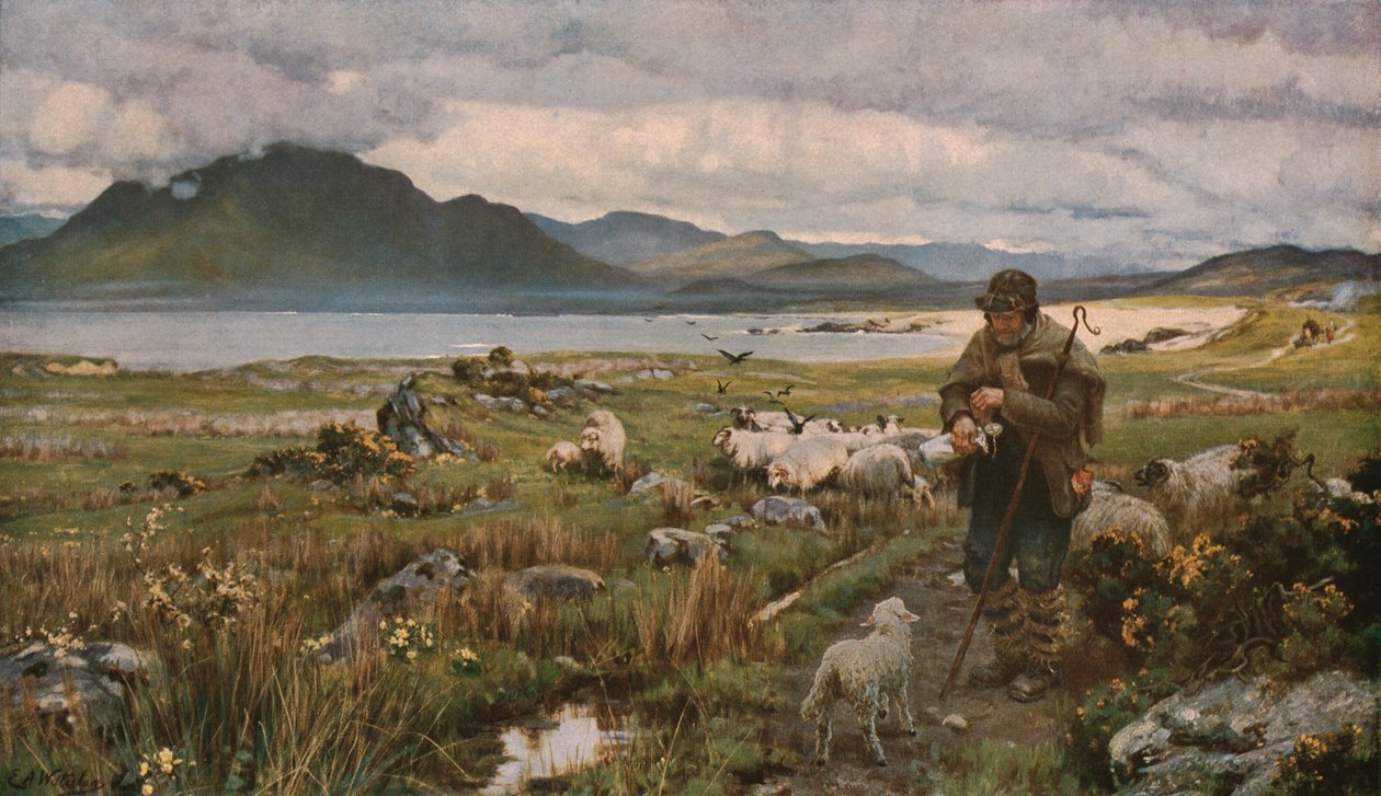 Sierota, 1888, ok. 1930. autorstwa Sir Ernest Albert Waterlow