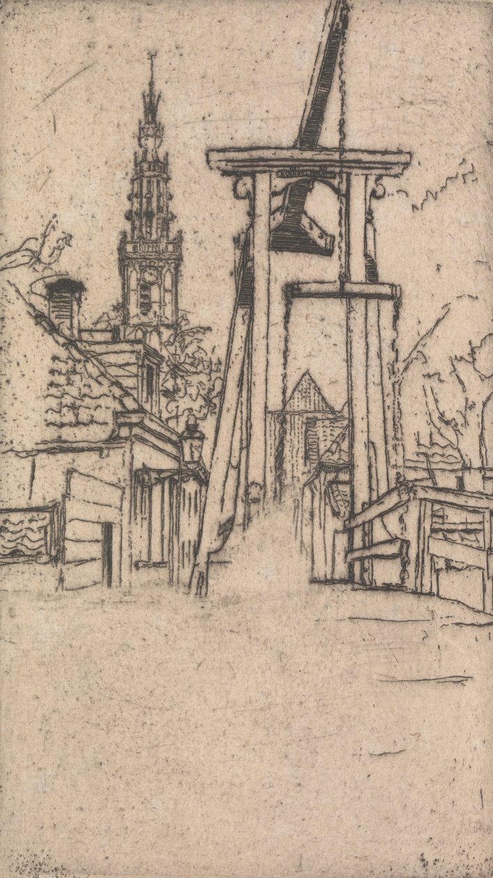Kwakelbrug, Edam polonês autorstwa Sir Frank Short