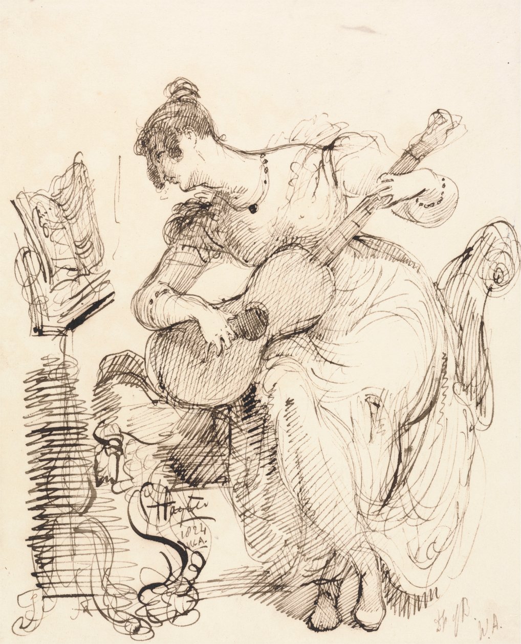 Georgiana, księżna Bedford autorstwa Sir George Hayter