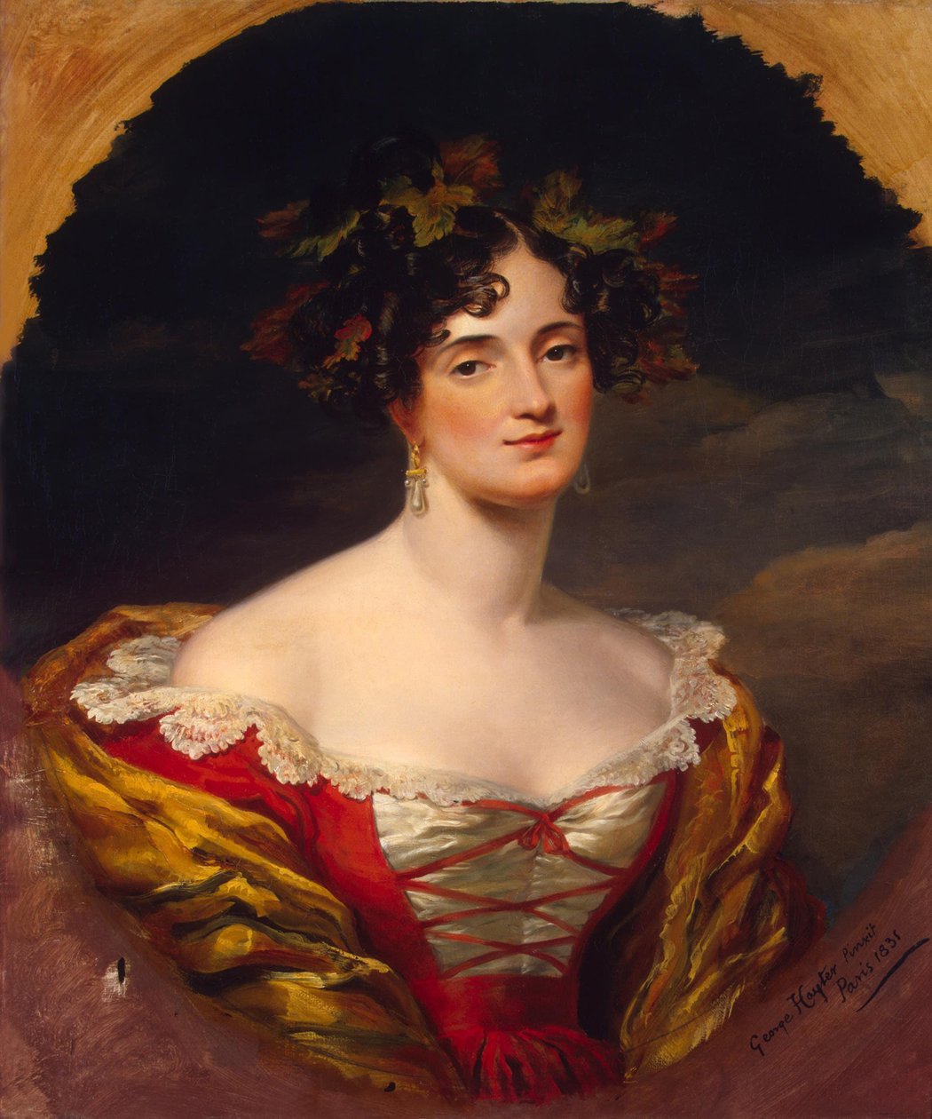 Portret hrabiny Sofii Kisseleff 1801-1875, z domu Potocka, 1831. autorstwa Sir George Hayter