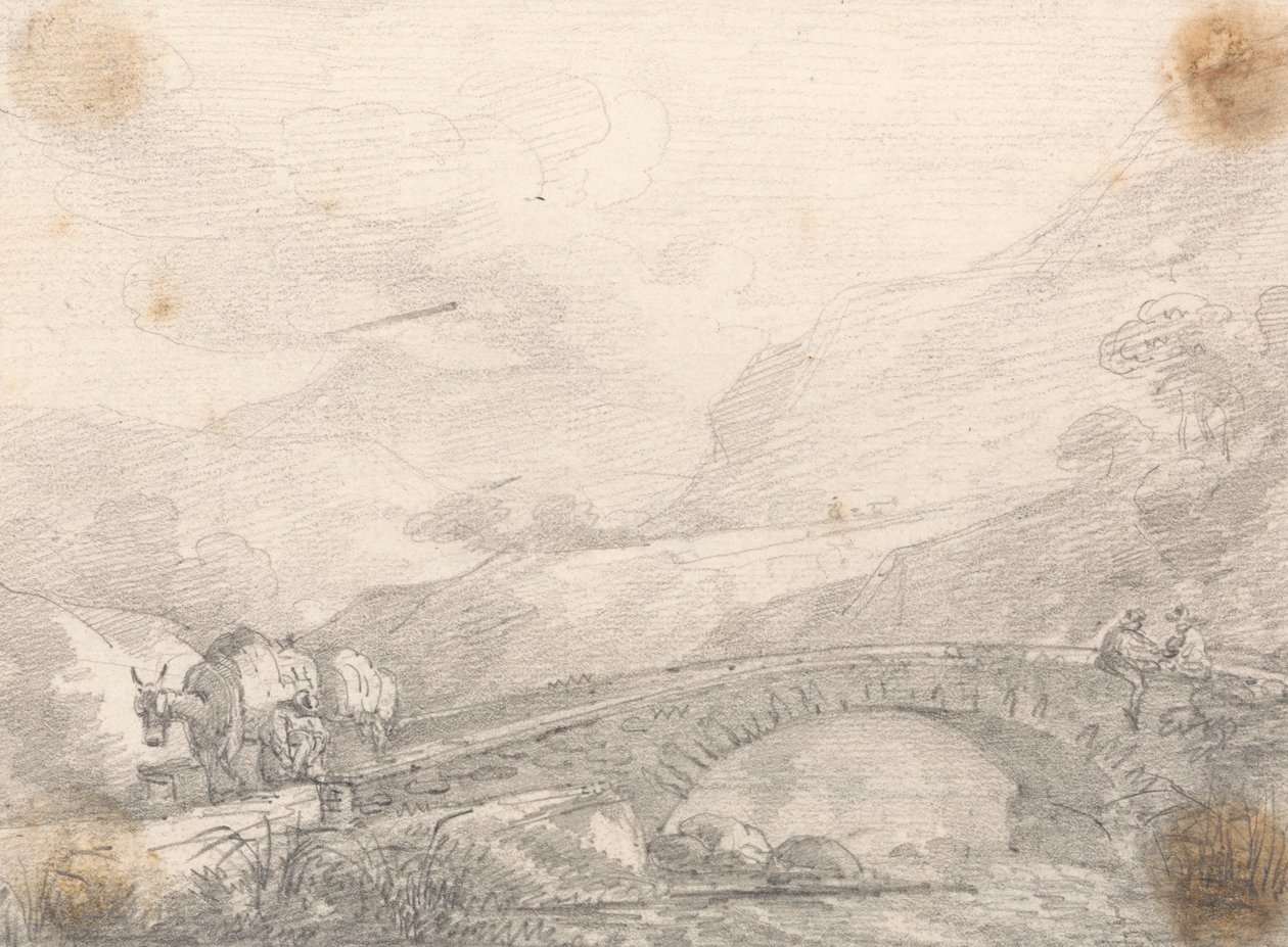Dunmow autorstwa Sir George Howland Beaumont seventh Baronet