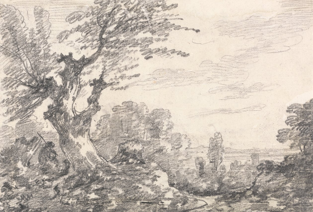 Kompozycja krajobrazowa autorstwa Sir George Howland Beaumont seventh Baronet