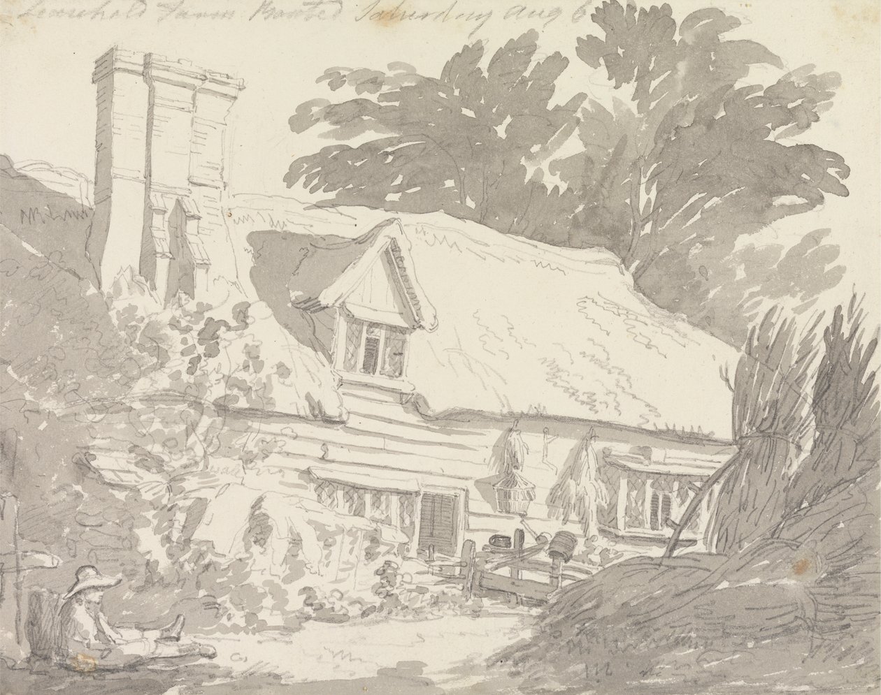 Farma dzierżawiona w pudełku autorstwa Sir George Howland Beaumont seventh Baronet