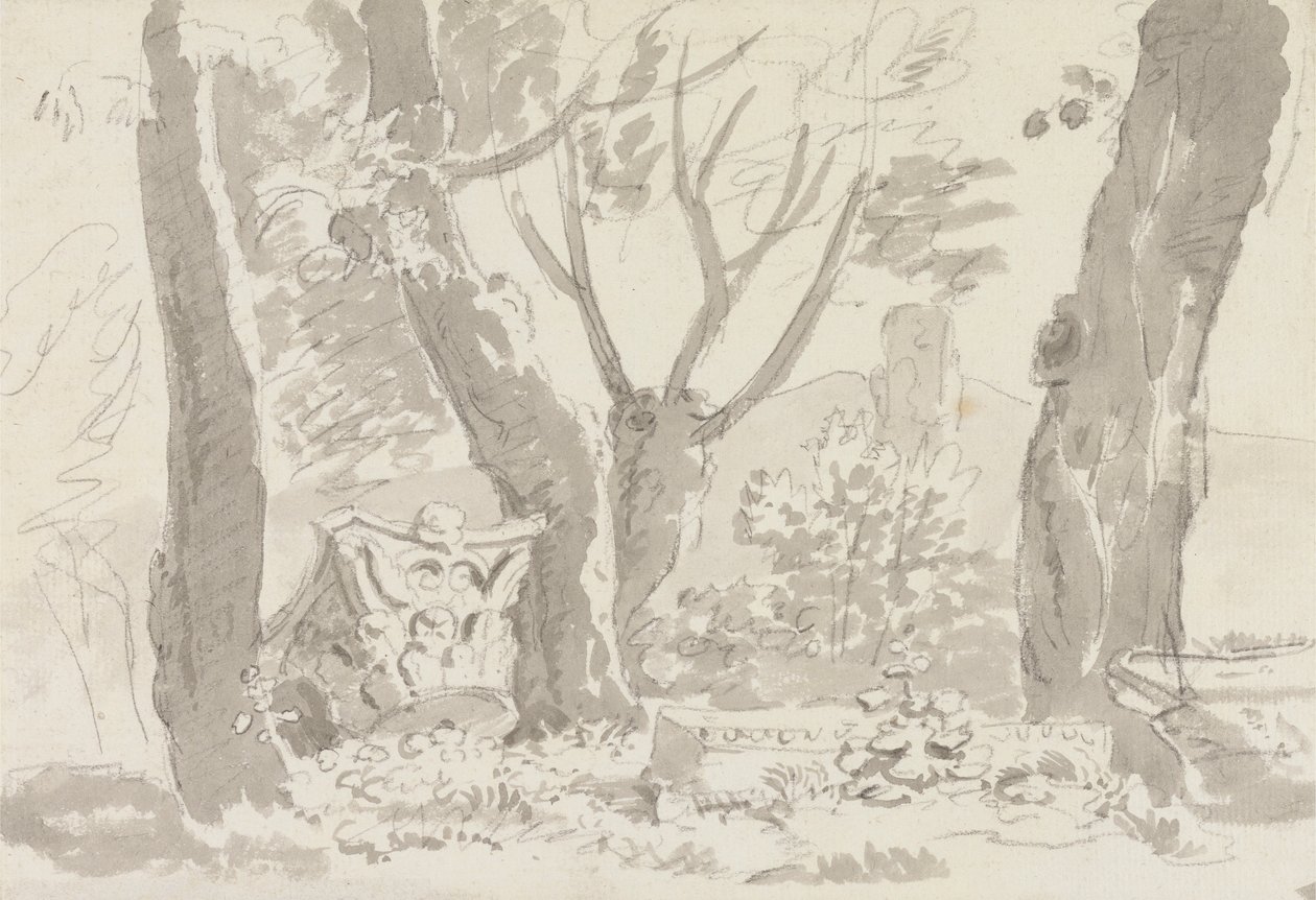 Góra Palatyn autorstwa Sir George Howland Beaumont seventh Baronet