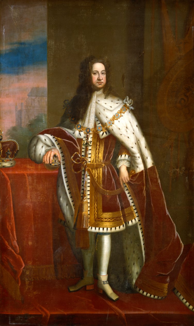 Jerzy I 1660-1727, c1714 autorstwa Sir Godfrey Kneller