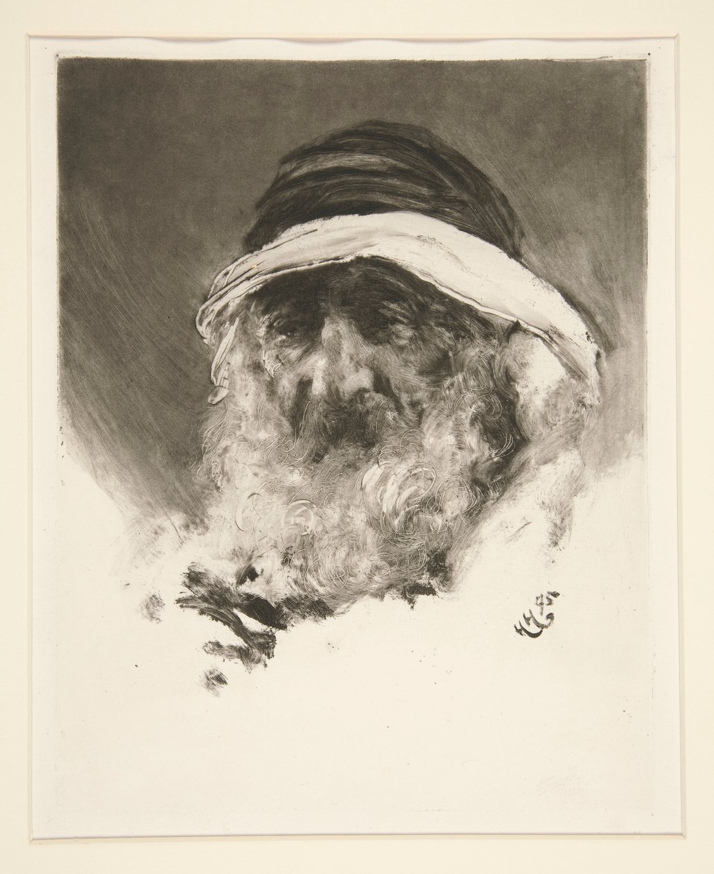 Arab autorstwa Sir Hubert von Herkomer