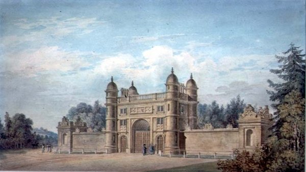 The Lodge, Wollaton Hall, Nottinghamshire autorstwa Sir Jeffry Wyatville