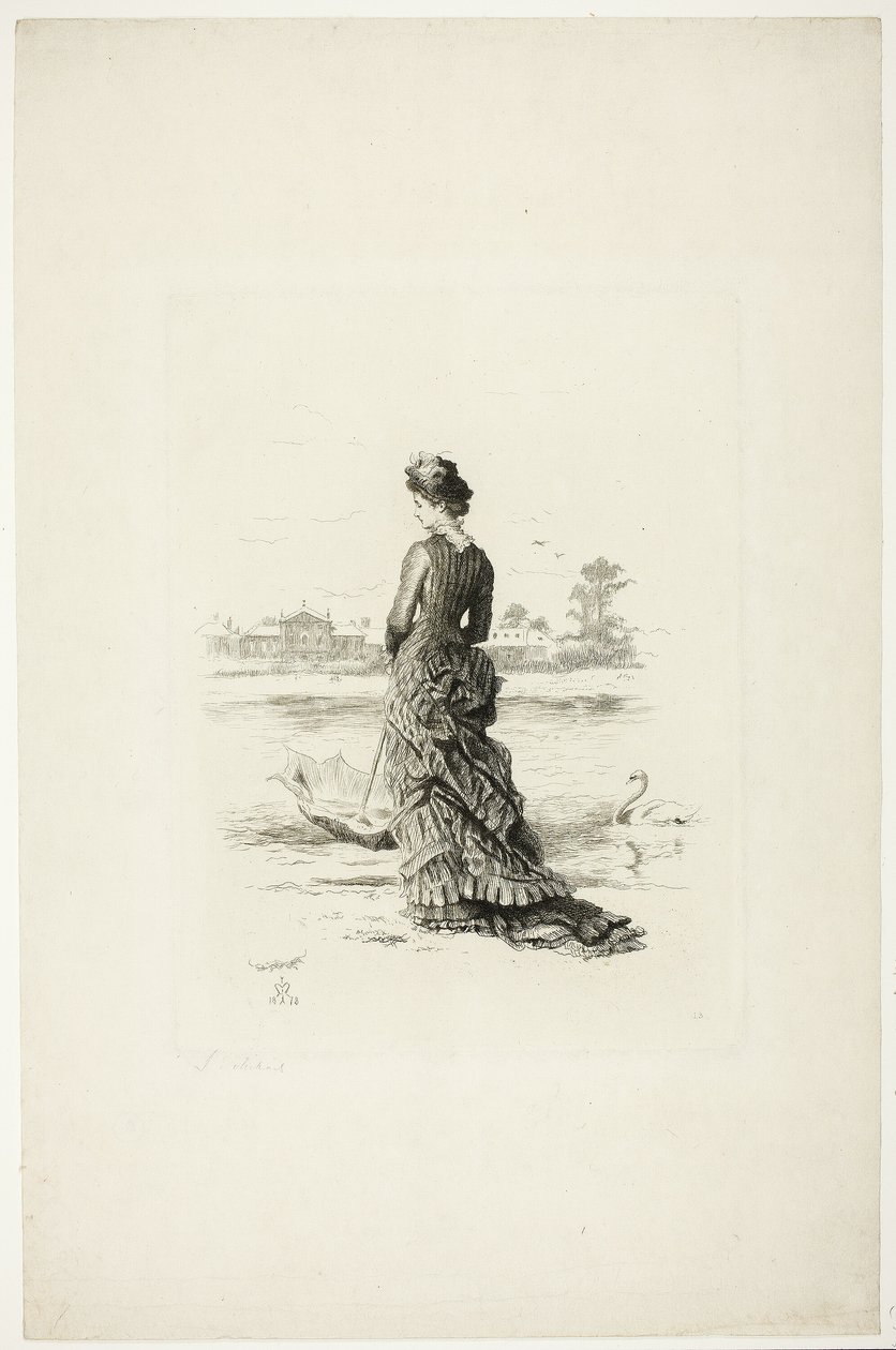 Grosz za jej myśli autorstwa Sir John Everett Millais