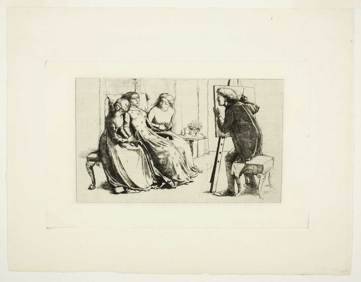 Święta Agnieszka od Wstawiennictwa autorstwa Sir John Everett Millais