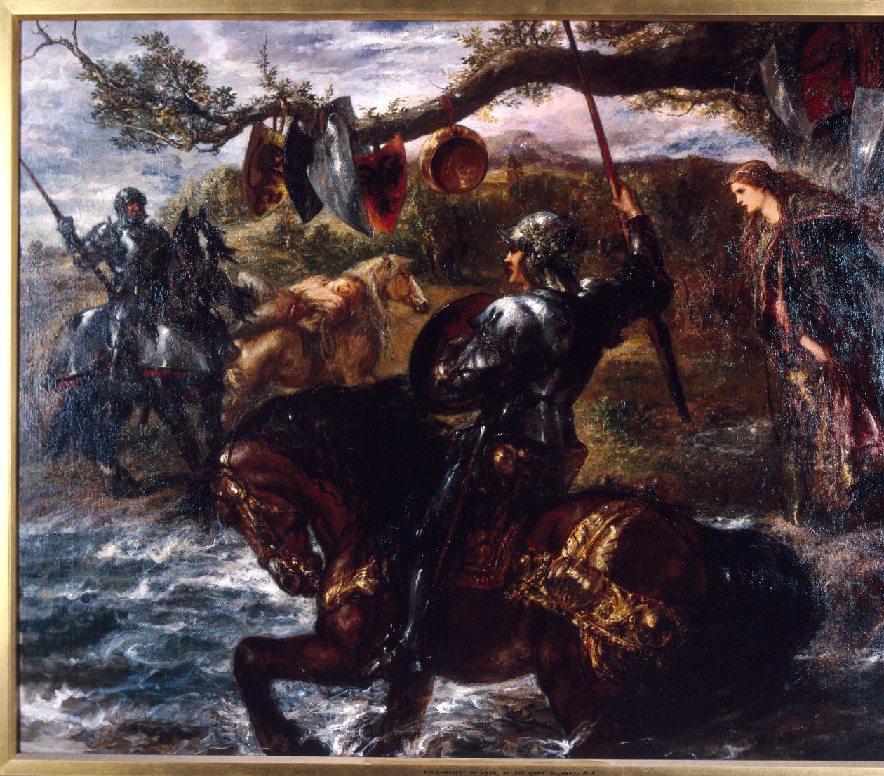 „Lancelot du Lac”, 1886 r. autorstwa Sir John Gilbert