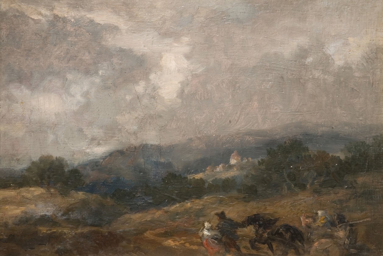 Szkic krajobrazu, 1877. autorstwa Sir John Gilbert