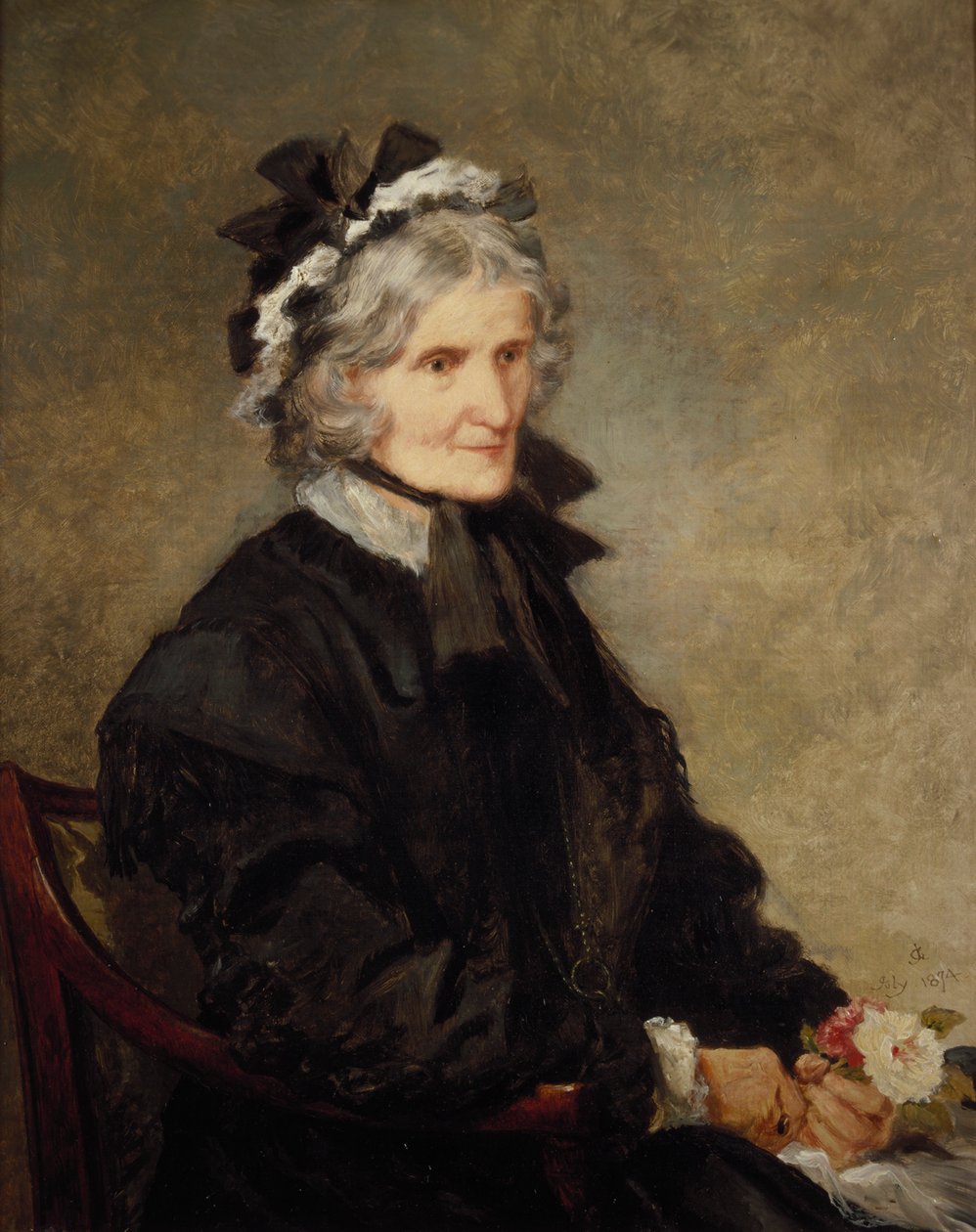 „Portret matki artysty”, 1874. autorstwa Sir John Gilbert