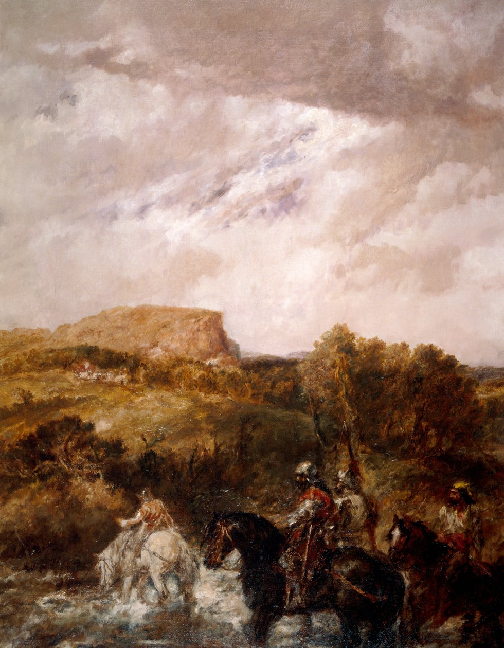 „Bród”, 1891 autorstwa Sir John Gilbert