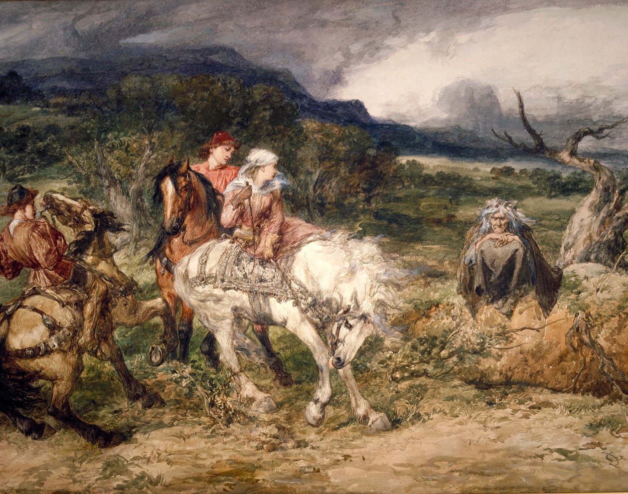 „Czarownica”, 1889 autorstwa Sir John Gilbert