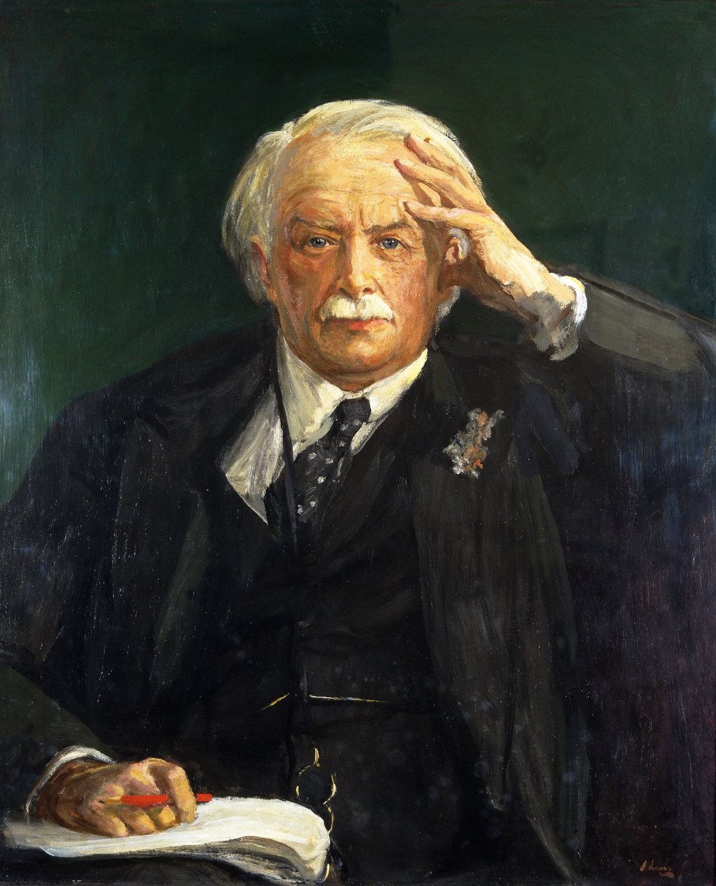 „David, 1. hrabia Lloyd George”, 1863-1945, 1935 autorstwa Sir John Lavery