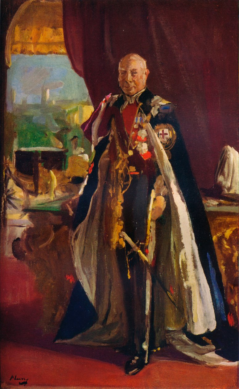Studium do portretu hrabiego Lonsdale, c1932 autorstwa Sir John Lavery