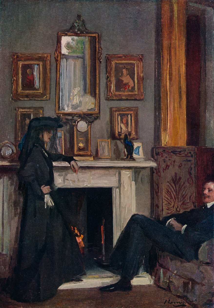 Szary Salon, Tanger, 1911, 1914 autorstwa Sir John Lavery