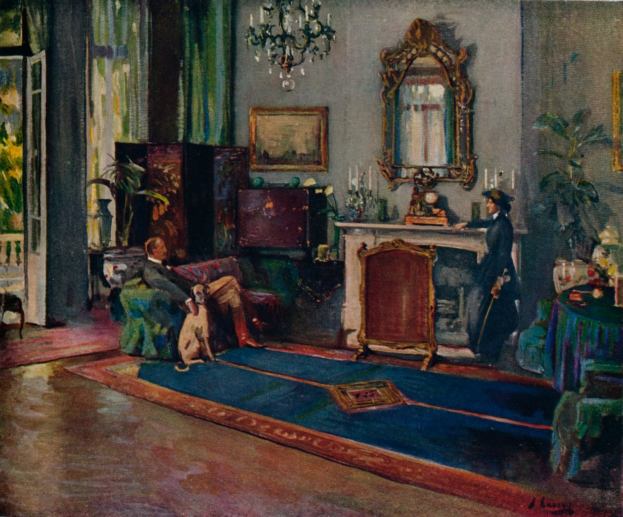 Chart, 1910, 1914 autorstwa Sir John Lavery