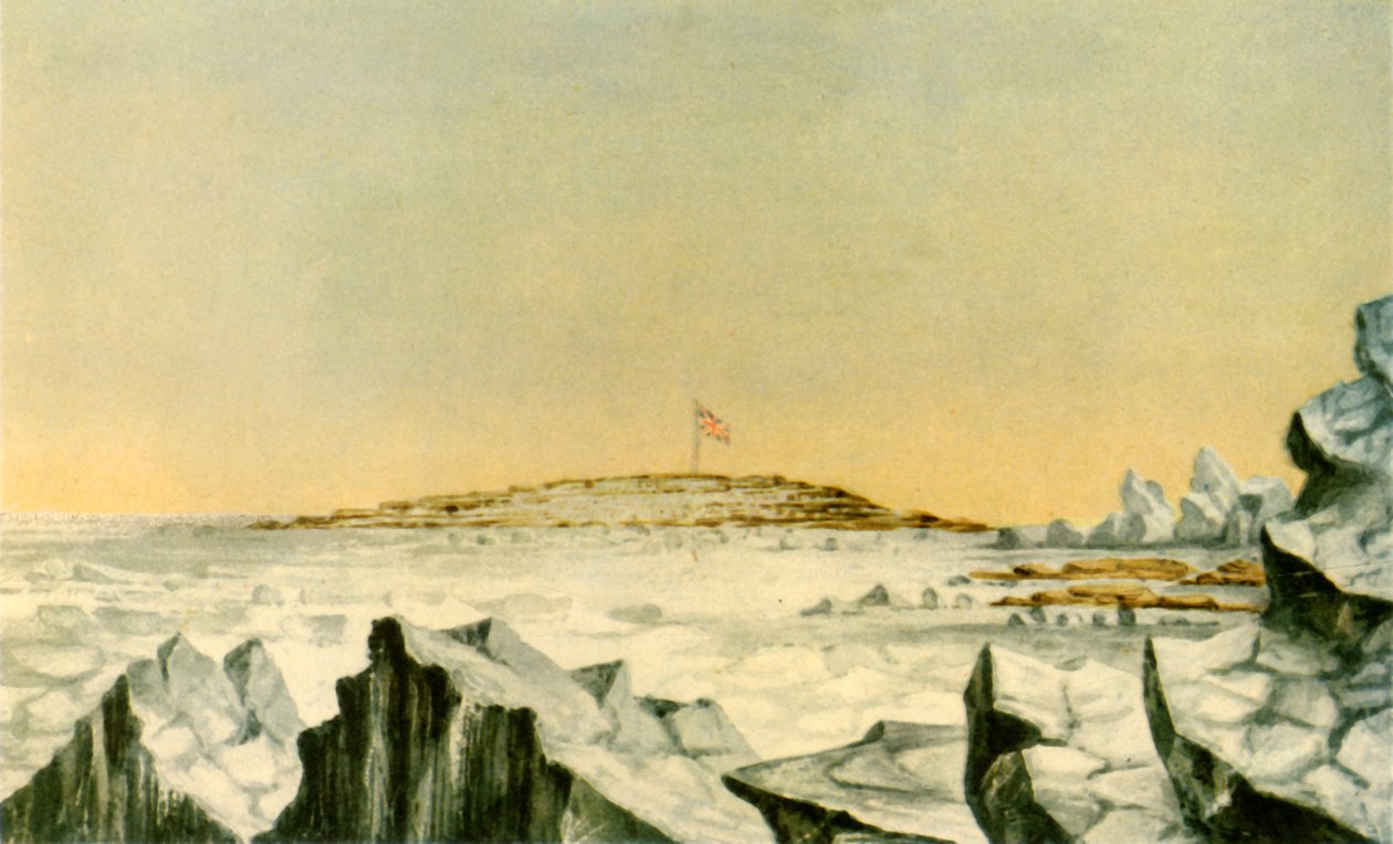 „Biegun Północny”, początek XIX w., 1946 r. autorstwa Sir John Ross