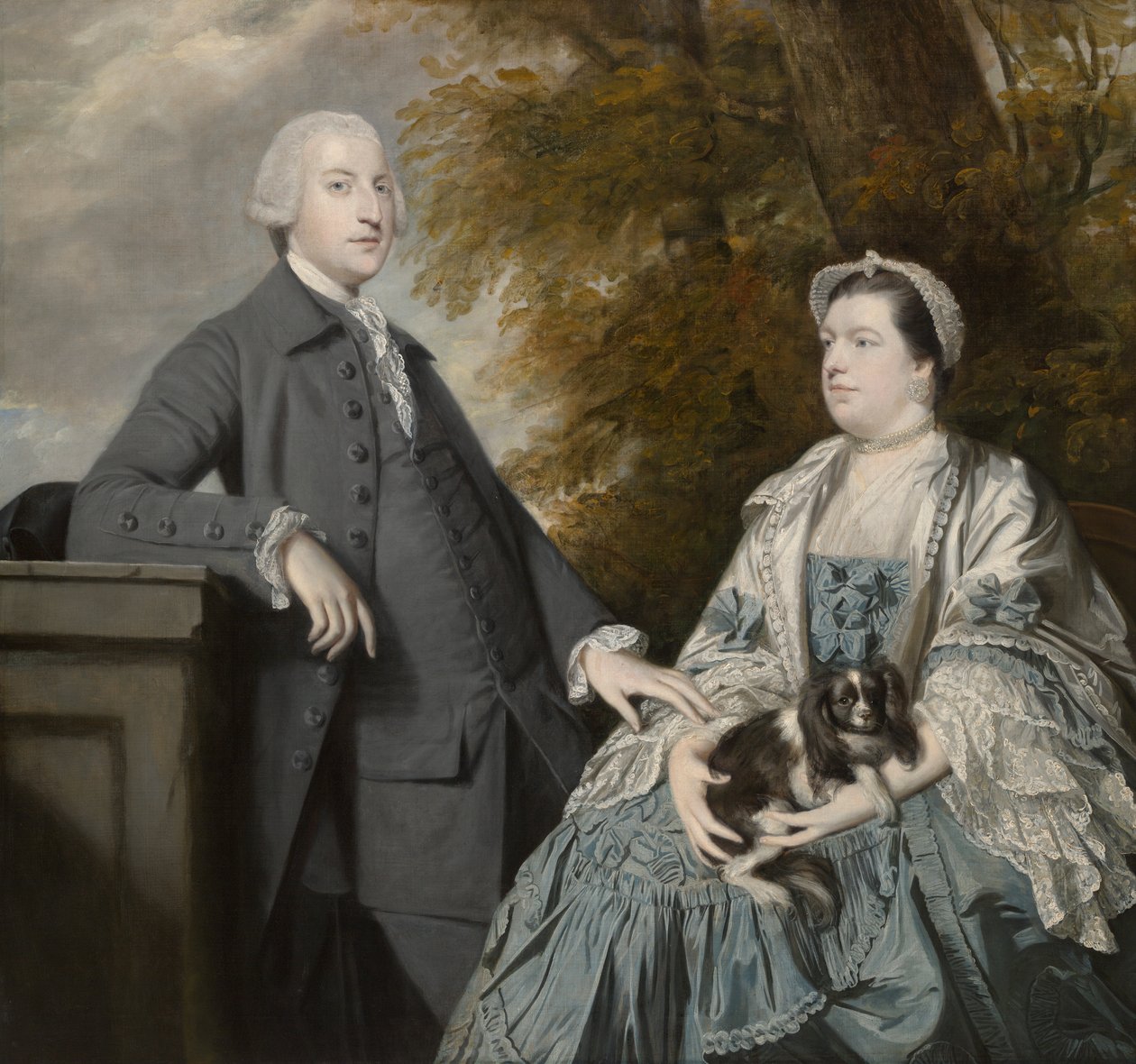 Portret pana i pani Godfrey Wentworth autorstwa Sir Joshua Reynolds