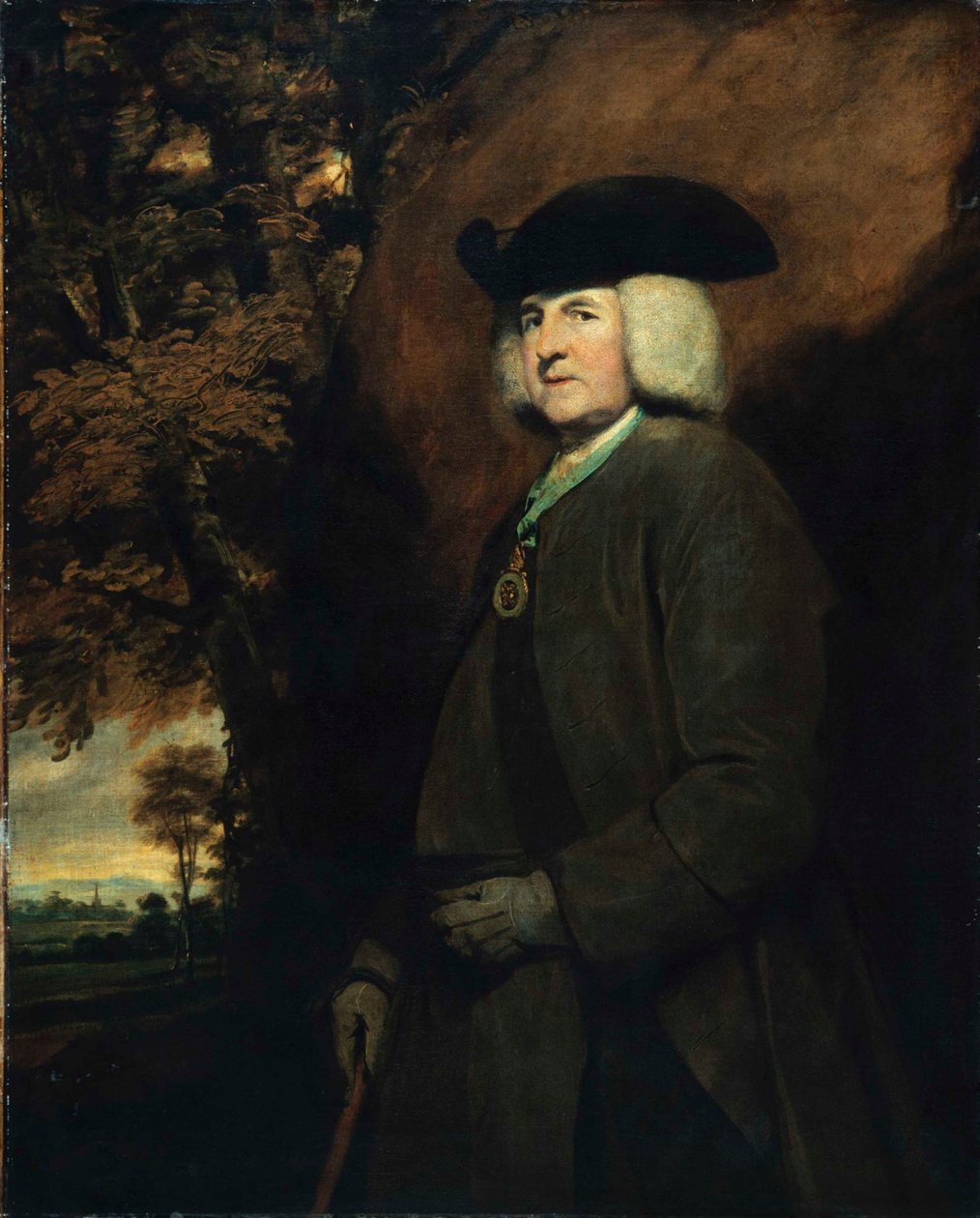 Portret Richarda Robinsona, 1. barona Rokeby 1708-1794, arcybiskupa Armagh, 1771-1775. autorstwa Sir Joshua Reynolds