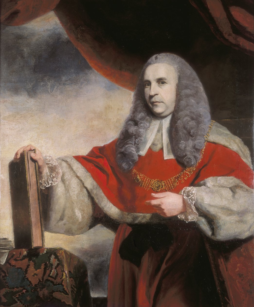 Sir Charles Pratt. 1764 autorstwa Sir Joshua Reynolds