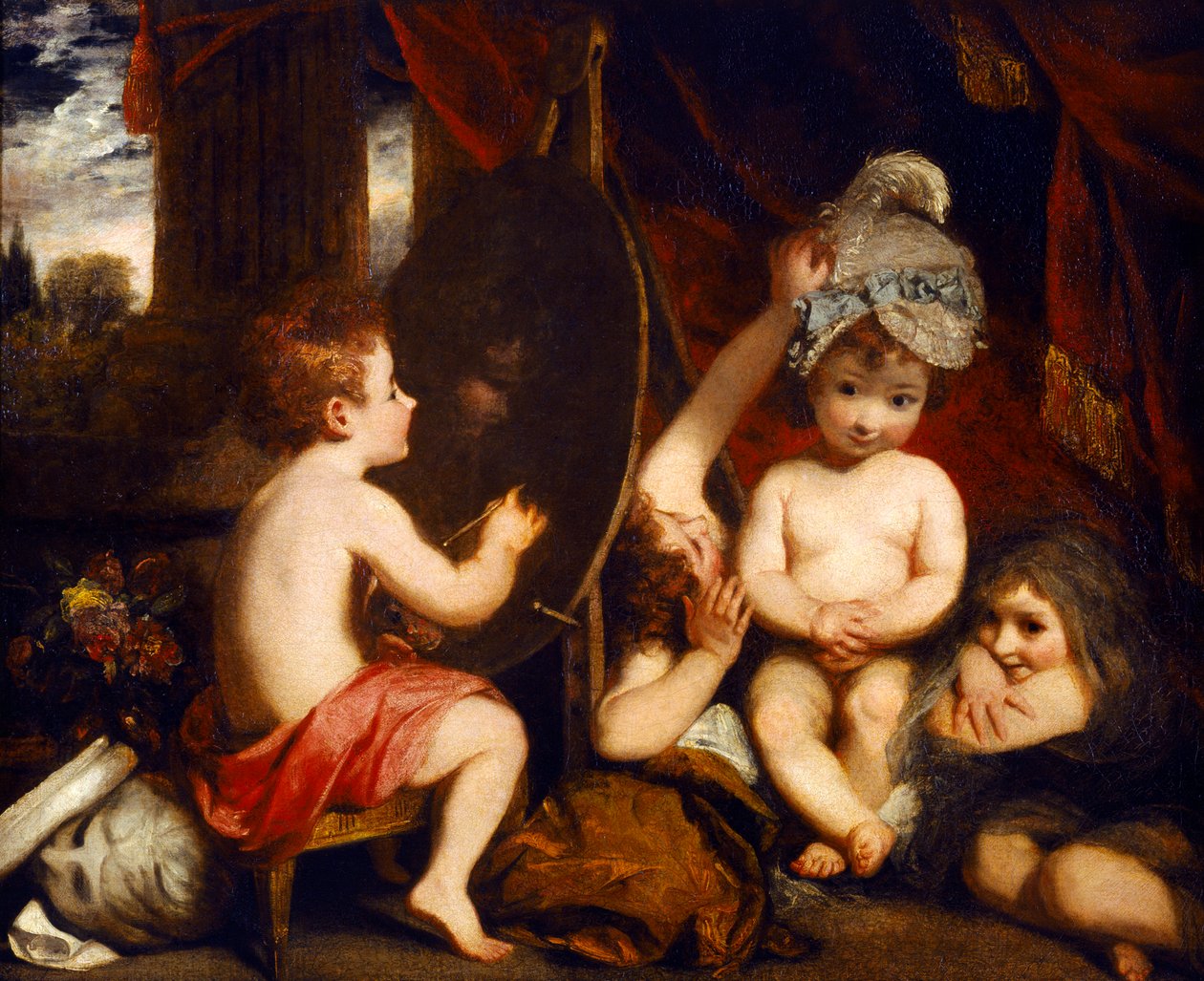 „Akademia niemowląt”, 1781-1782 autorstwa Sir Joshua Reynolds