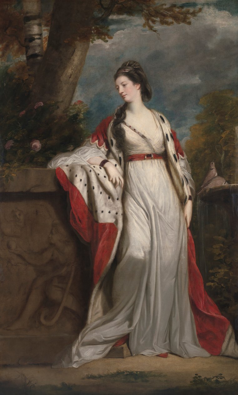 Elżbieta Gunning, księżna Hamilton i Argyll autorstwa Sir Joshua Reynolds RA