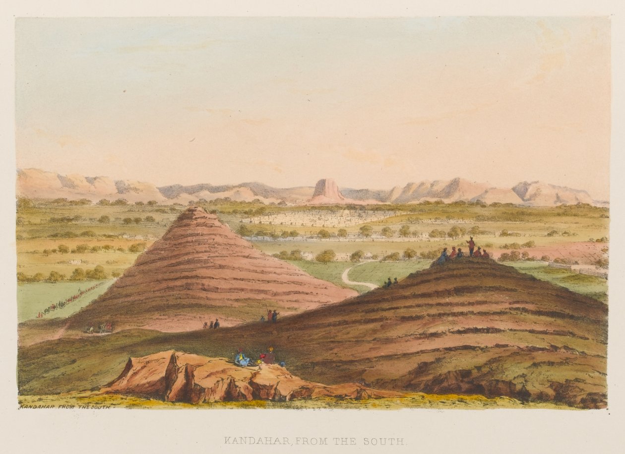 Kandahar z południa autorstwa Sir Keith A. Jackson