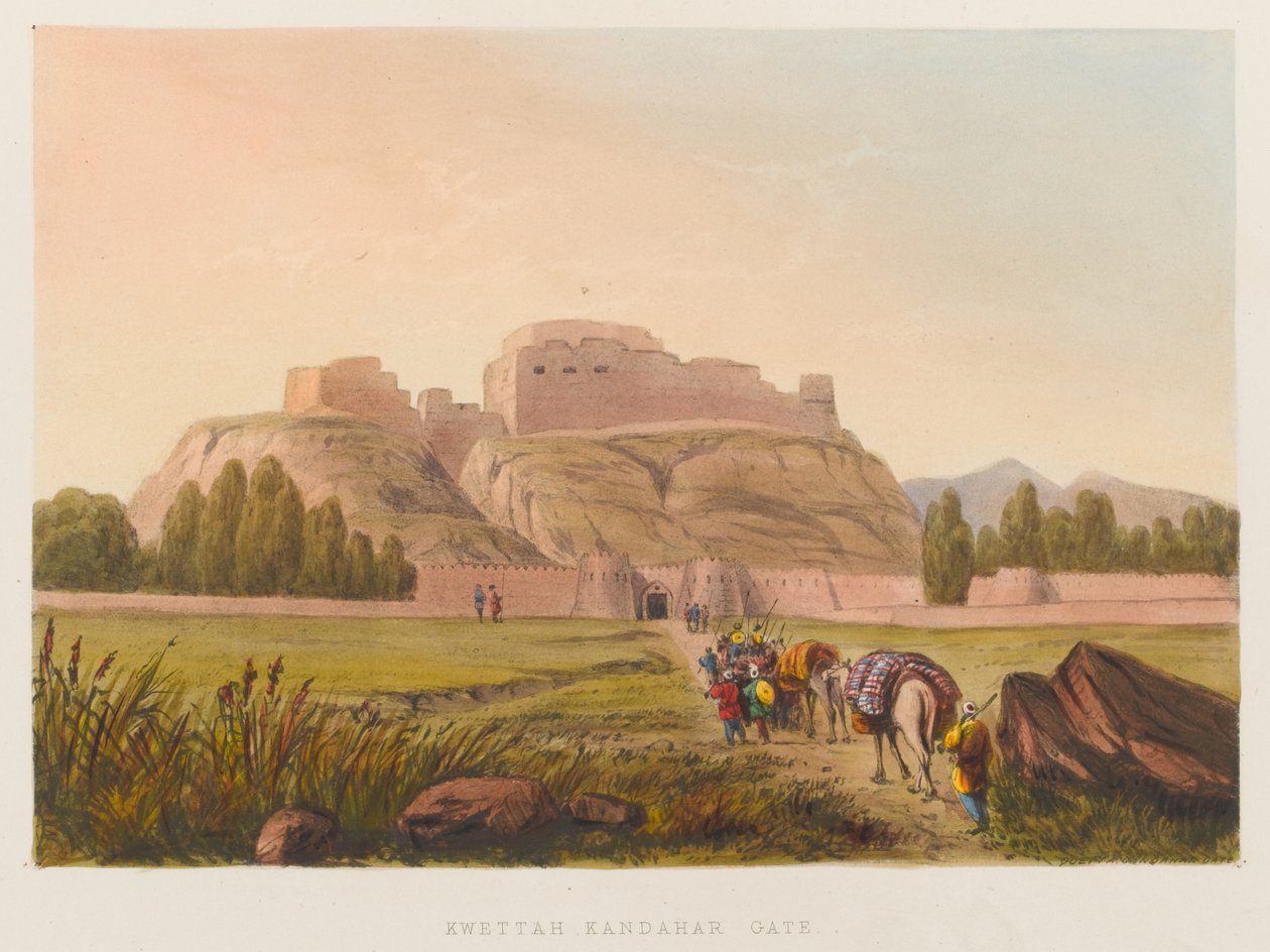 Brama Kwettah Kandahar autorstwa Sir Keith A. Jackson