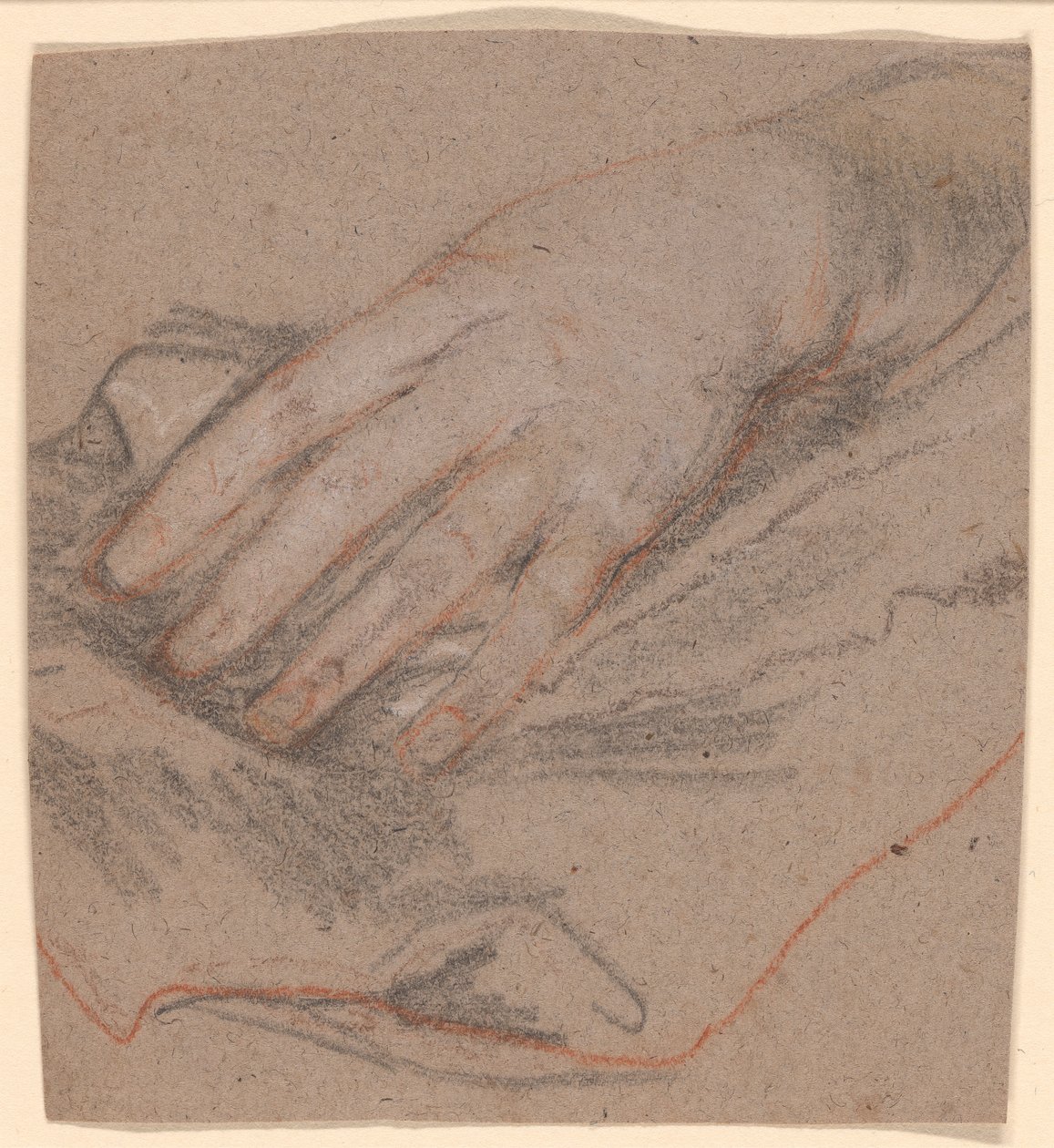 Rysunek dłoni autorstwa Sir Peter Lely