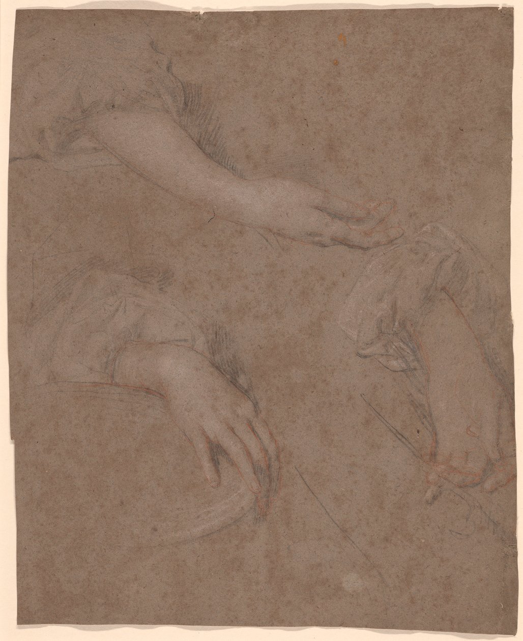 Rysunki rąk autorstwa Sir Peter Lely