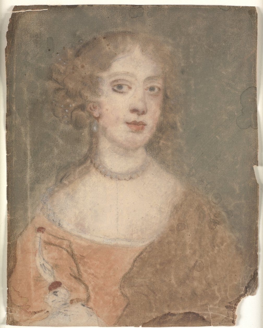 Głowa i ramiona portret damy autorstwa Sir Peter Lely