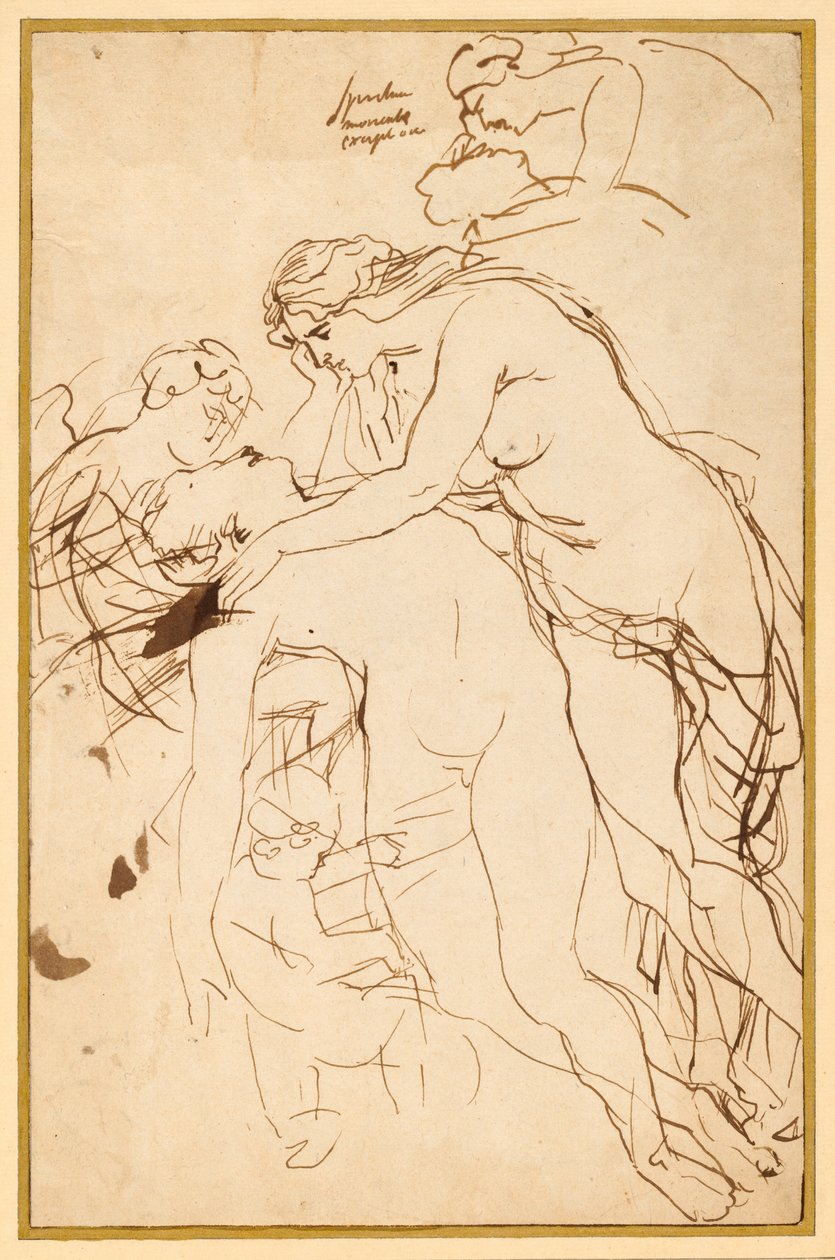 Wenus lamentujący Adonis autorstwa Sir Peter Paul Rubens