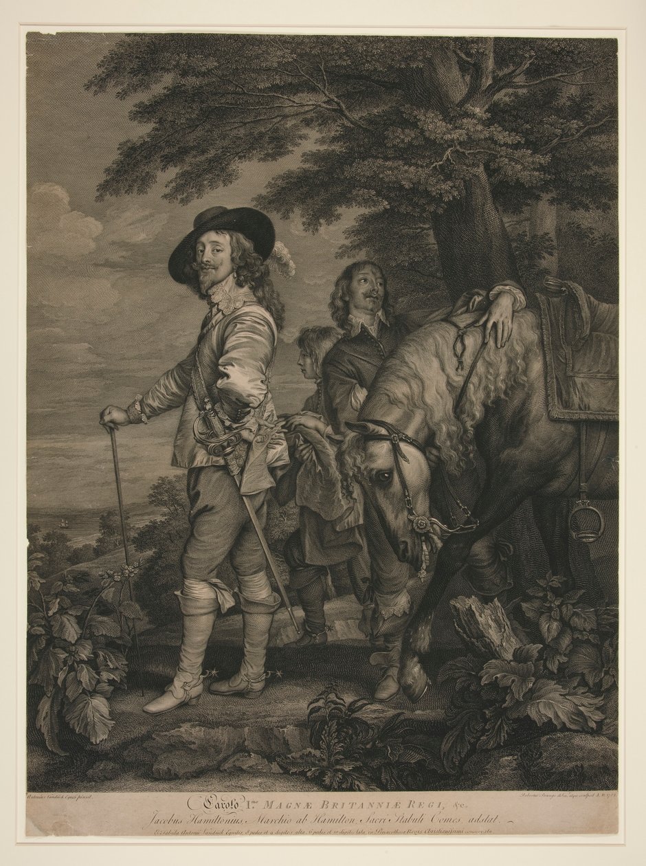 Karol I autorstwa Sir Robert Strange