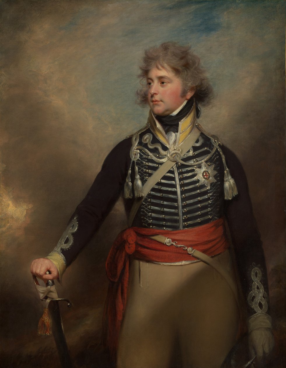 Jerzy IV 1762-1830, kiedy książę Walii. autorstwa Sir William Beechey