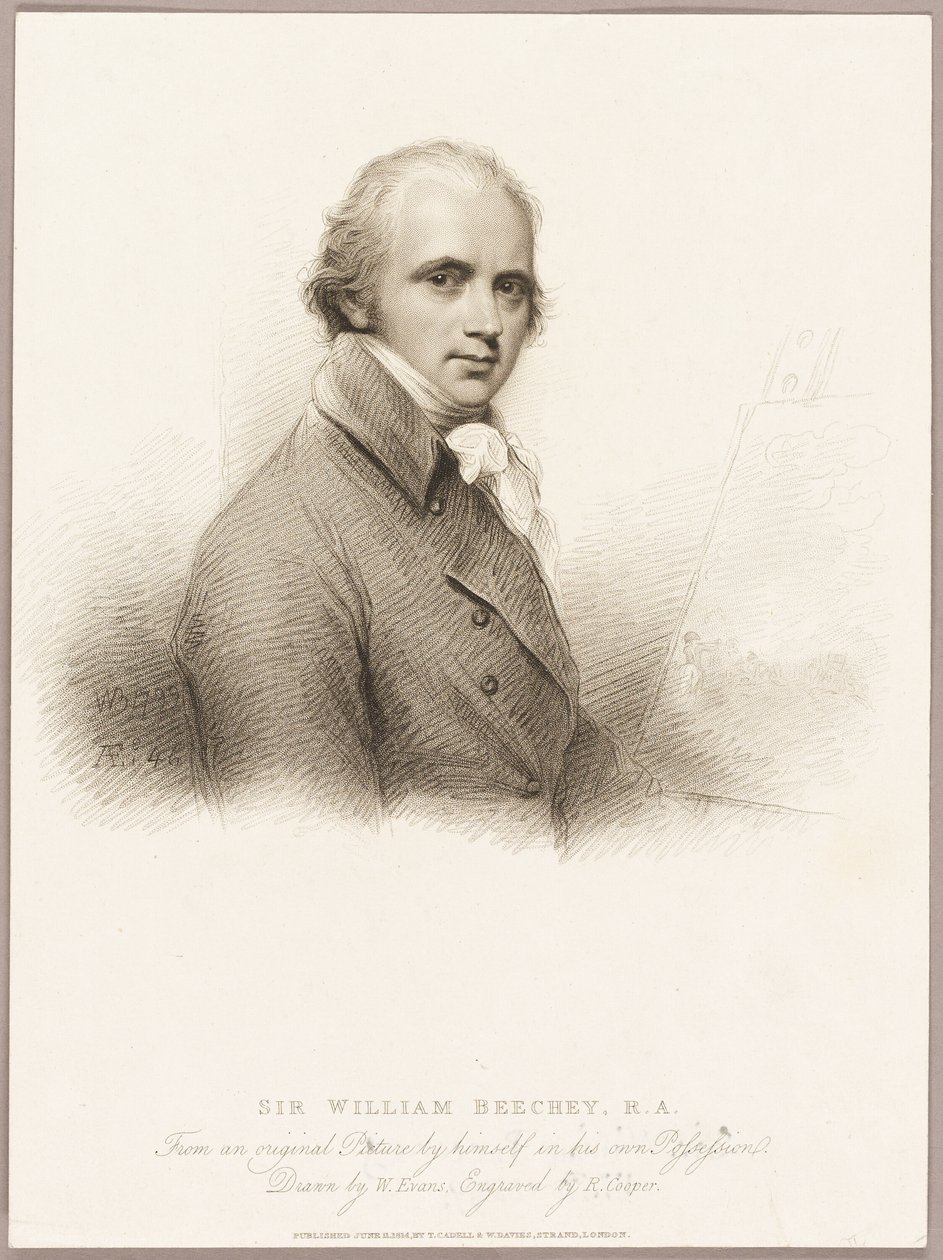 Sir William Beechey, RA autorstwa Sir William Beechey