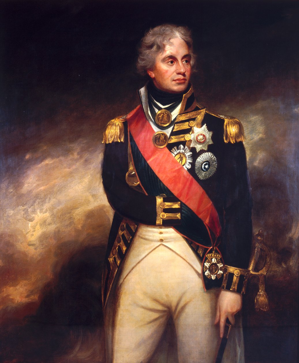 „Wicehrabia Horatio Nelson”, 1801 r. autorstwa Sir William Beechey