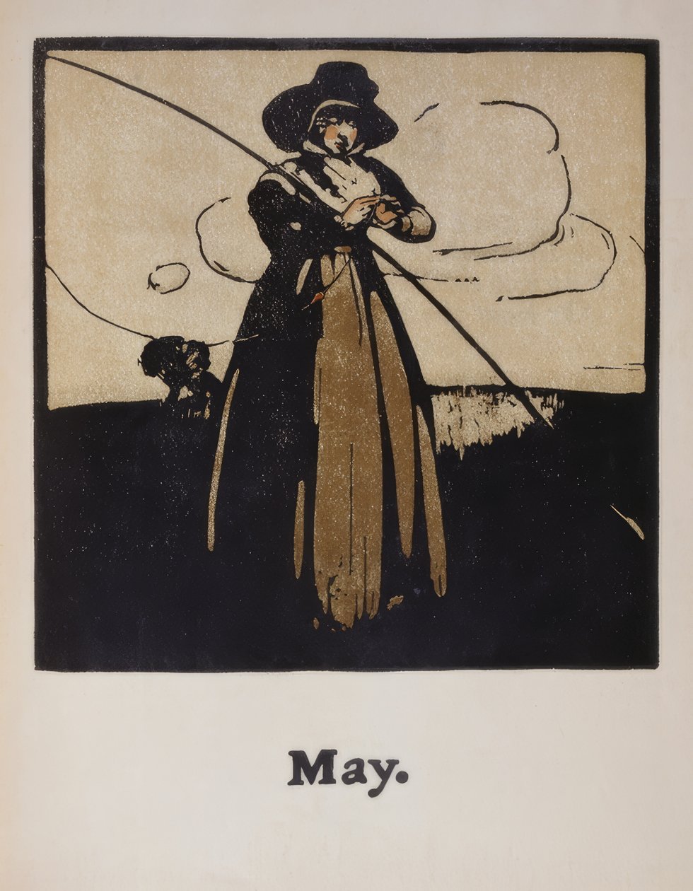 Wędkarstwo autorstwa Sir William Nicholson