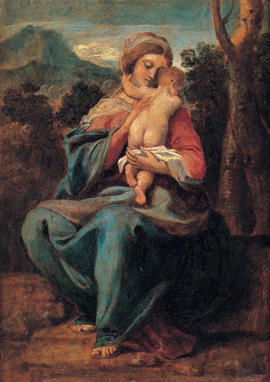 Madonna z Dzieciątkiem autorstwa Sisto Badalocchio