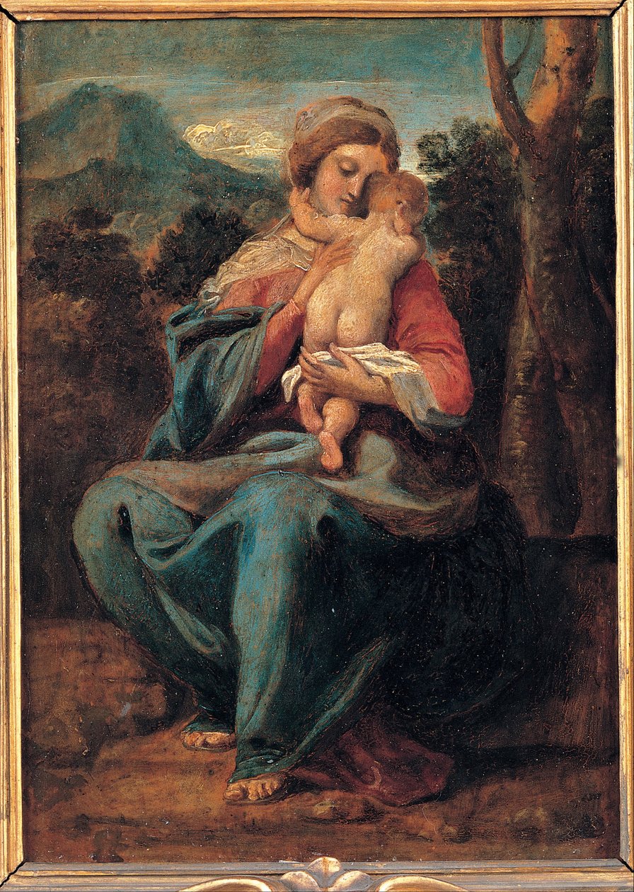 Madonna z Dzieciątkiem autorstwa Sisto Badalocchio