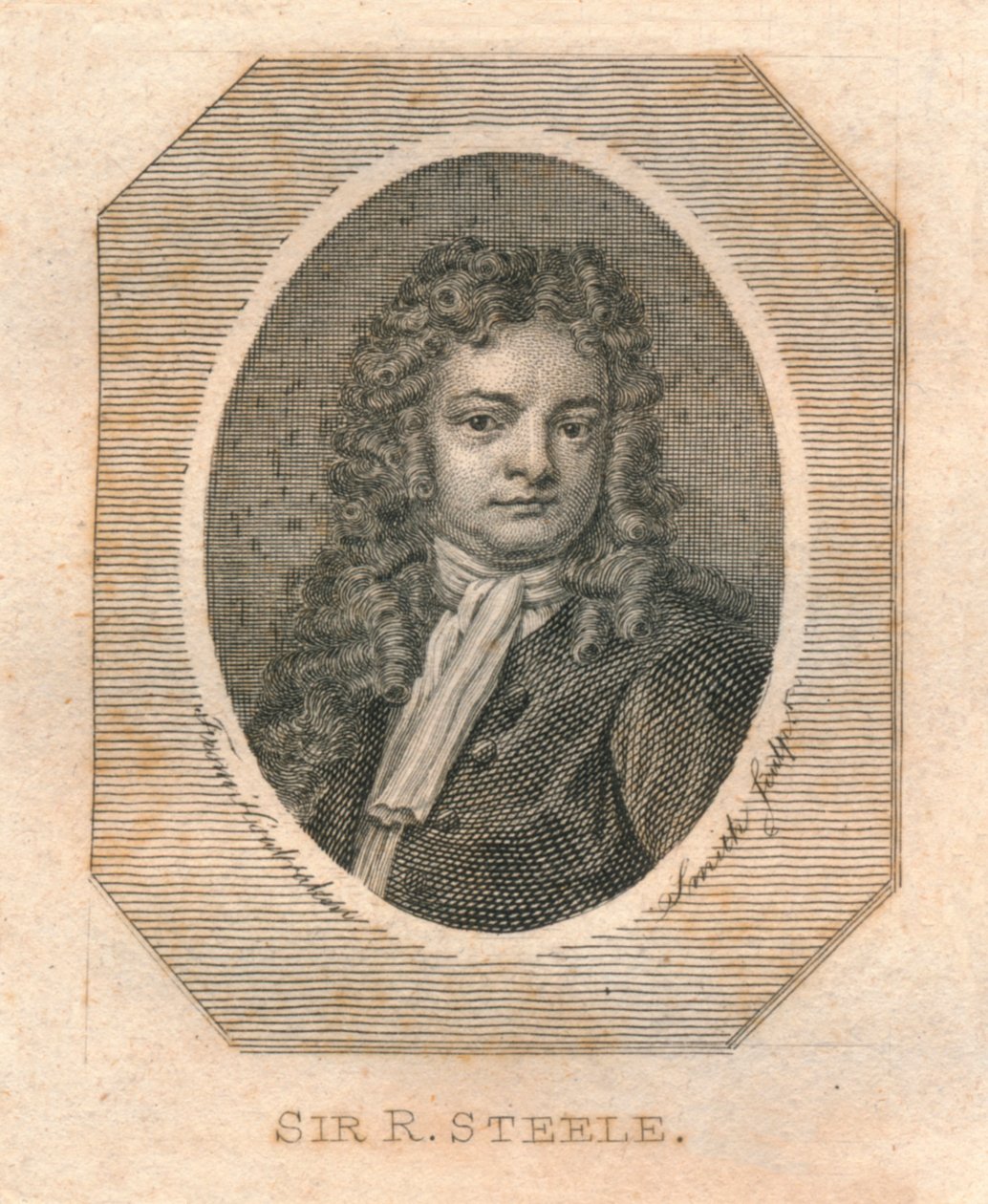 „Sir R. Steele”, ok. 1800. autorstwa Smith