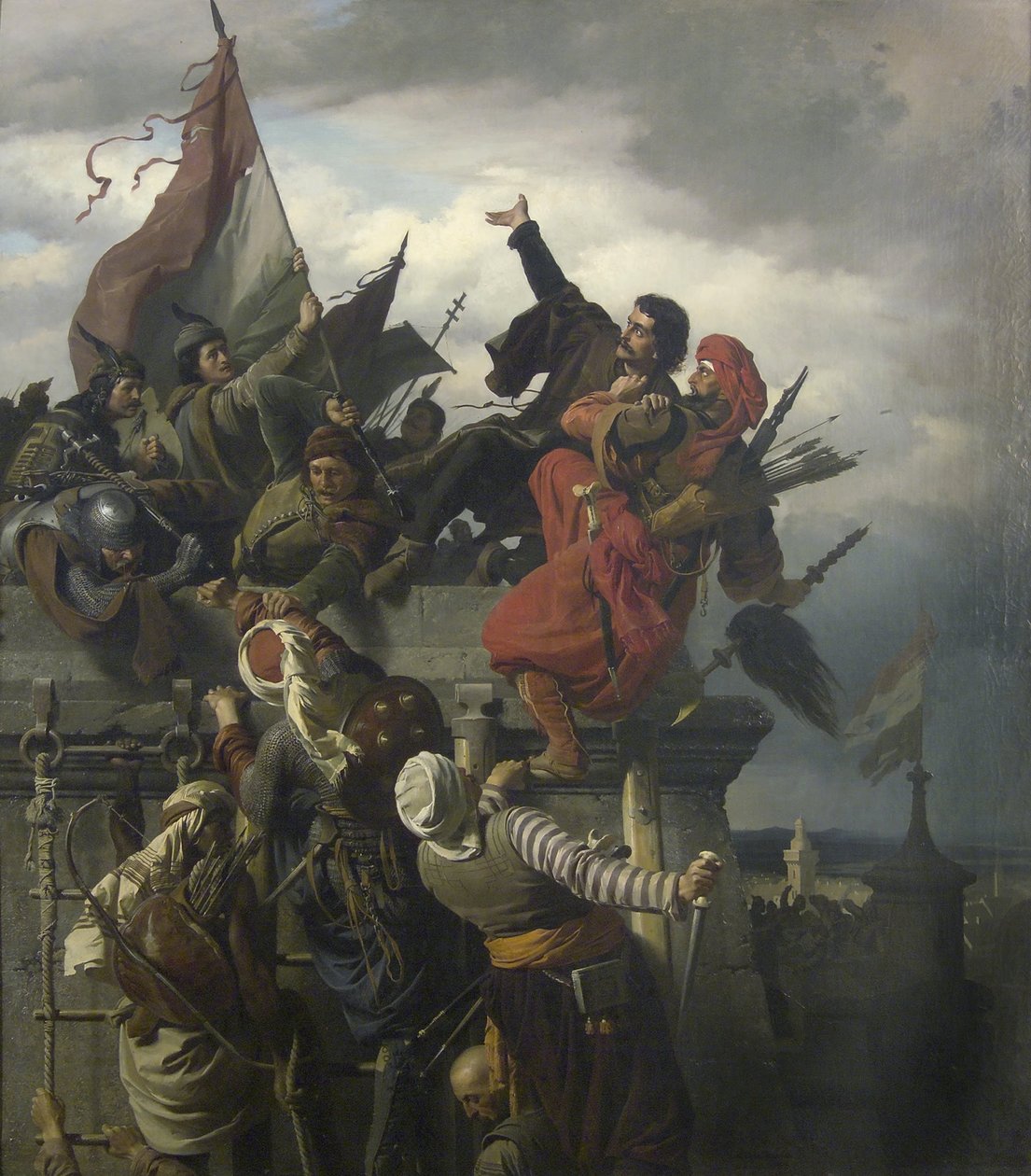 Poświęcenie Tytusa Dugovics, 1859 autorstwa Alexander von Wagner