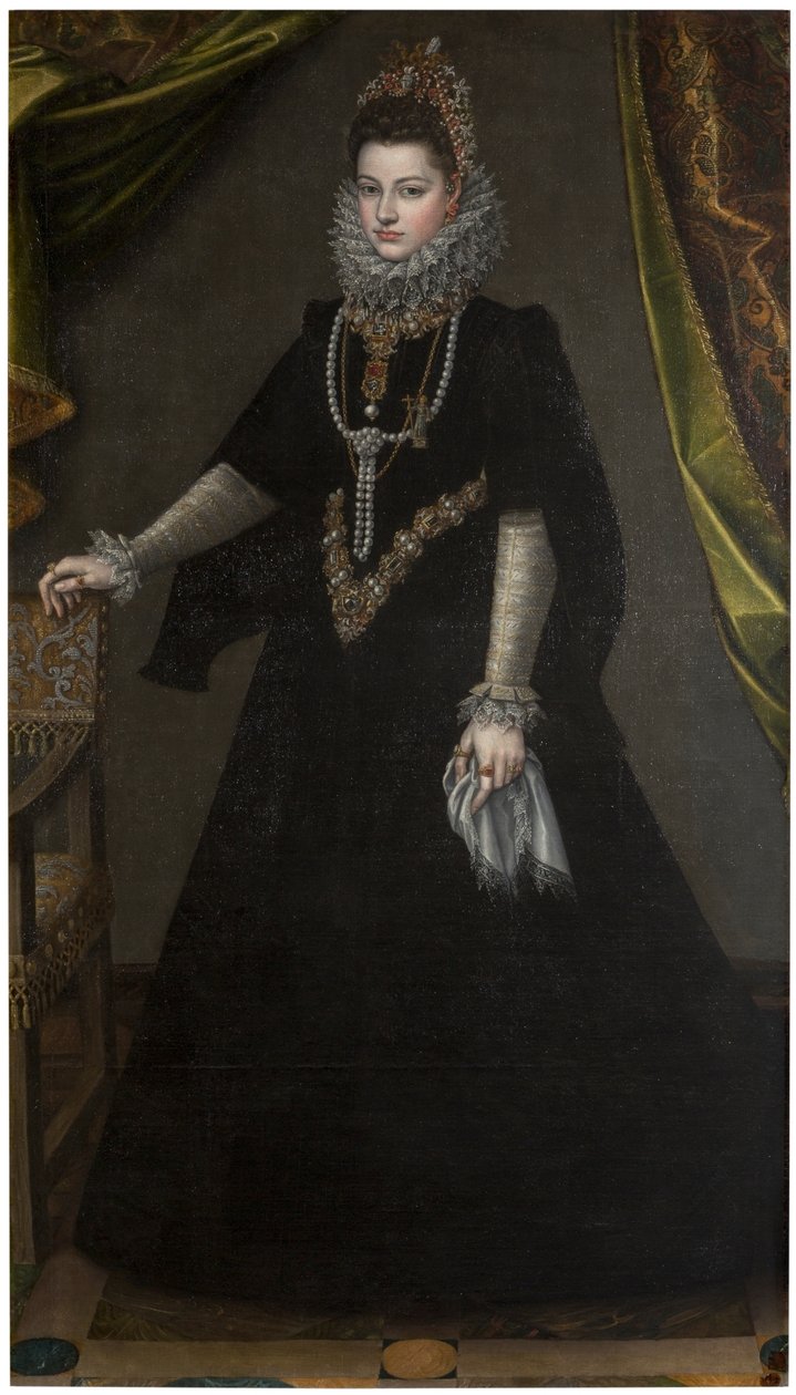 Infantka Izabela Klara Eugenia (1566-1633) Portret infantki Izabeli Klary Eugenii autorstwa Sofonisba Anguissola