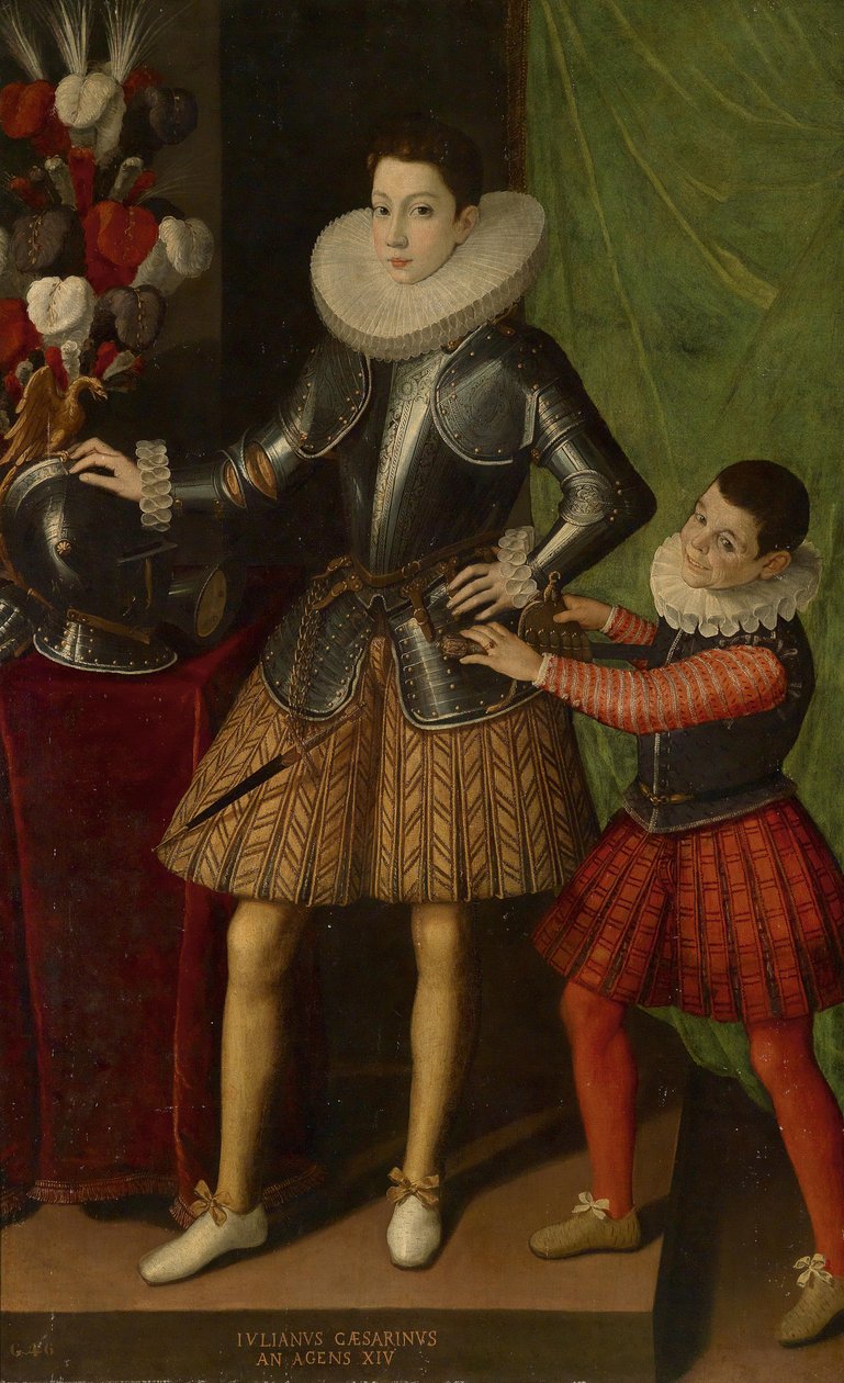 Giuliano Cesarini Młodszy 1466-1510, lat 14, ok. 1586 autorstwa Sofonisba Anguissola