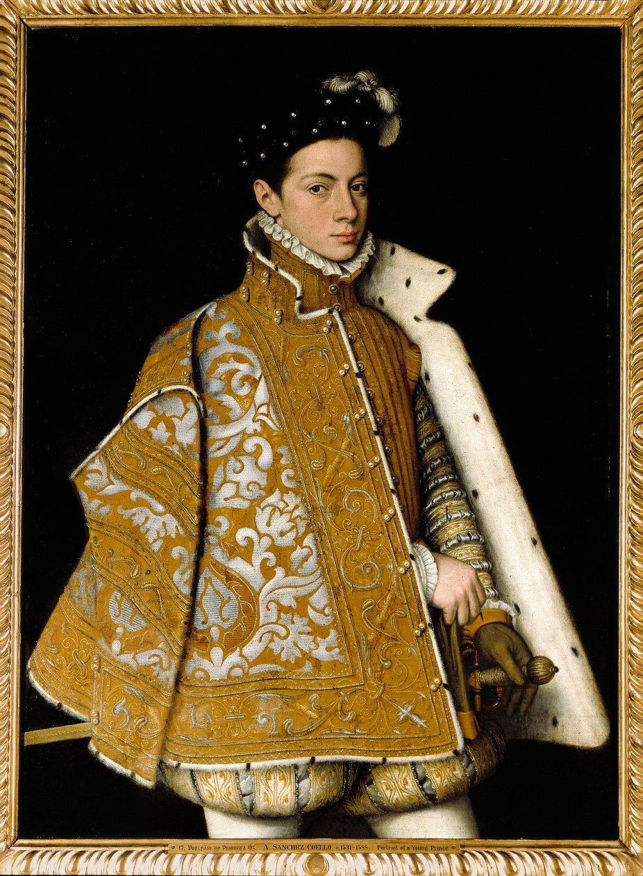 Portret Alexandre Farnese (Alessandro Farnese autorstwa Sofonisba Anguissola