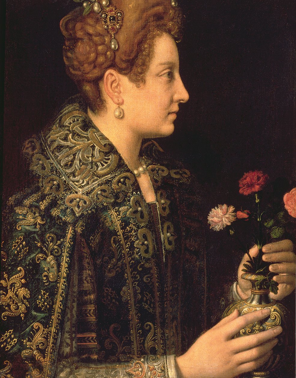 Portret kobiety (olej na płótnie) autorstwa Sofonisba Anguissola