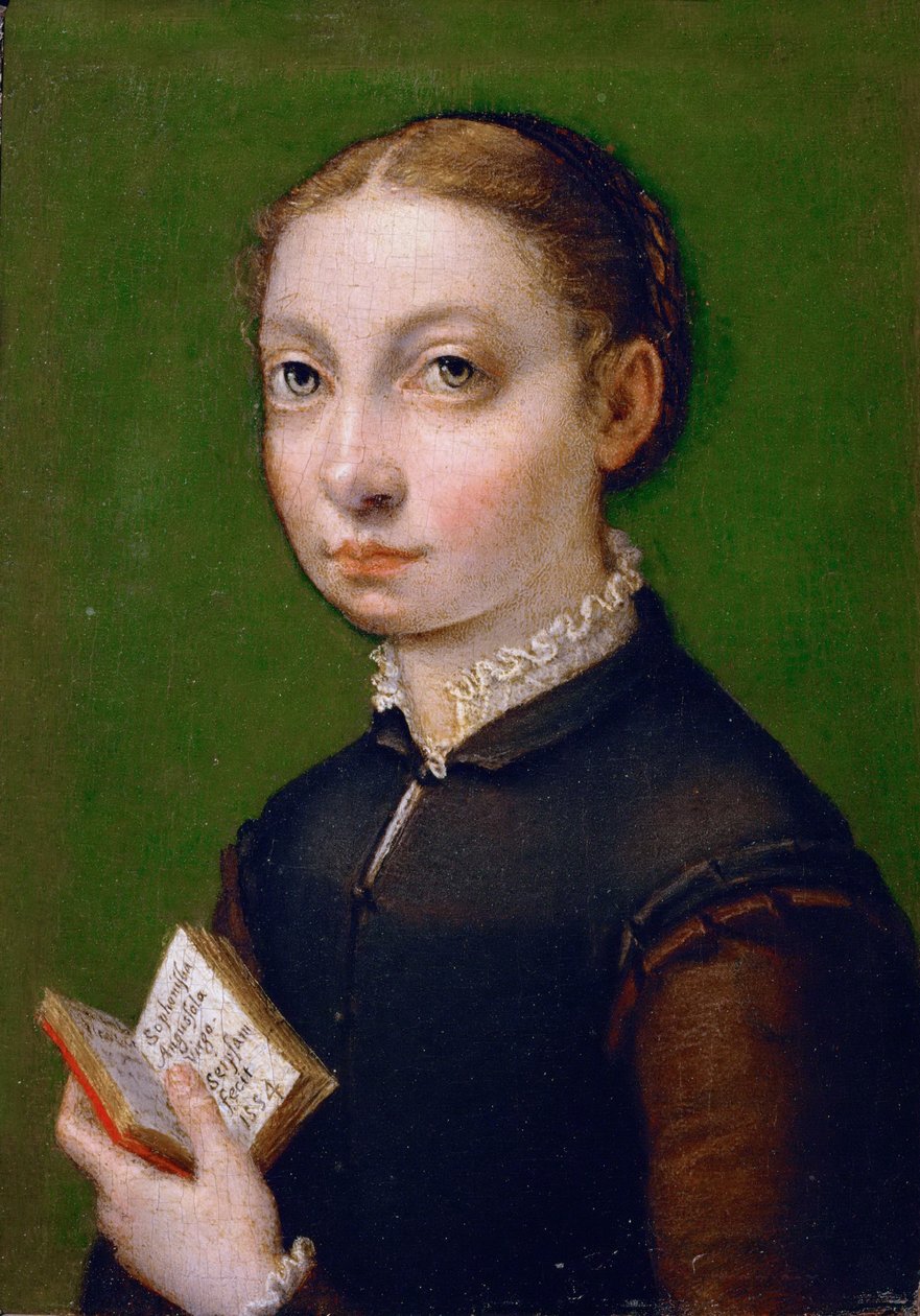 Autoportret, 1554 autorstwa Sofonisba Anguissola